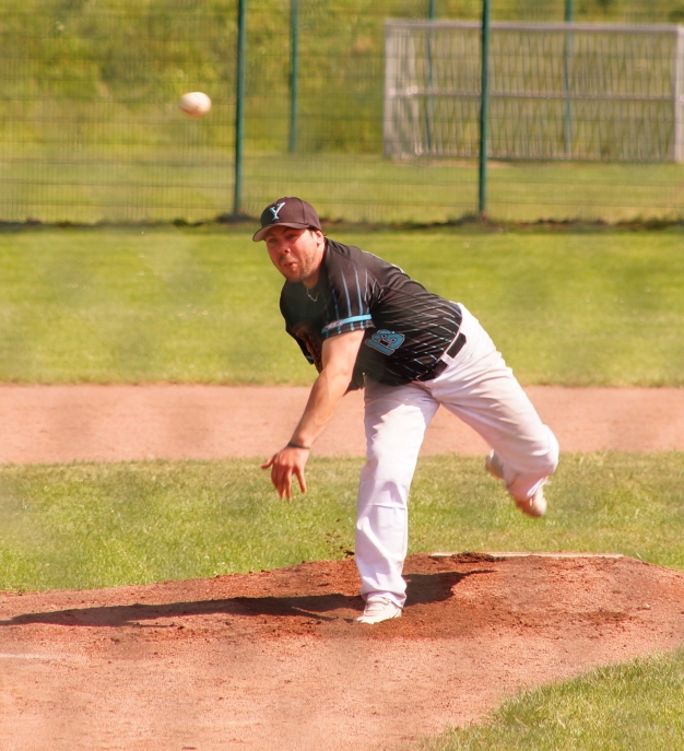 Dennis Stechmann in Aktion ...